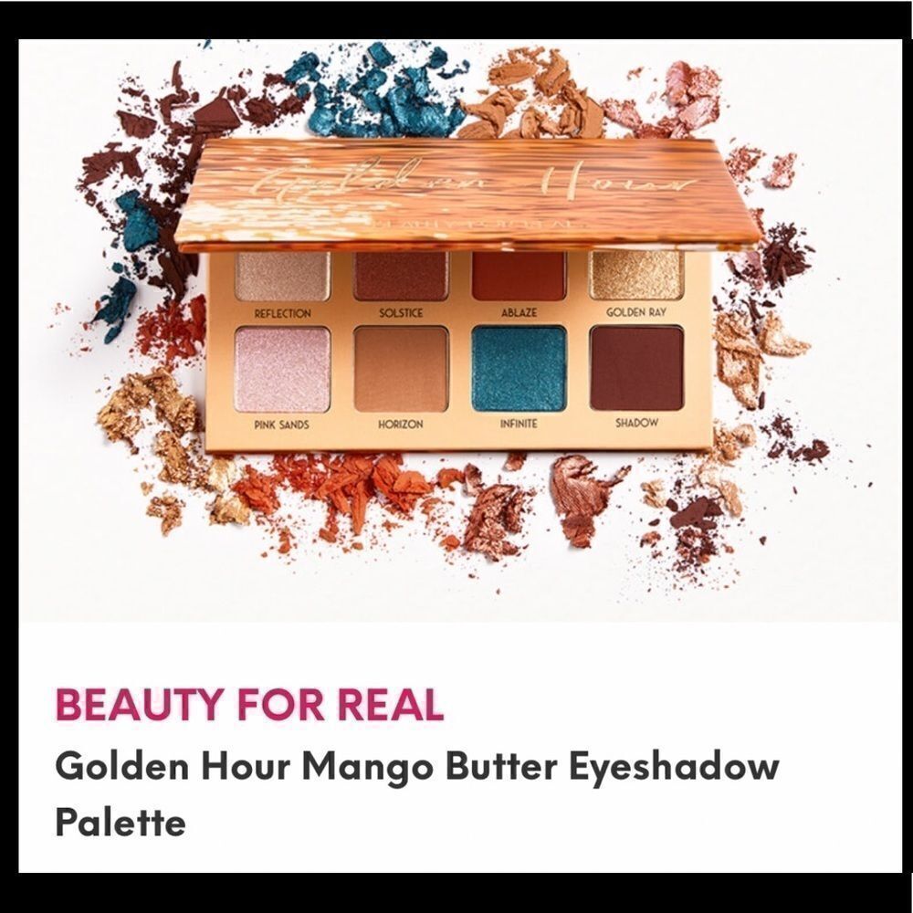 NWT. Golden Hour mango butter eyeshadow palette